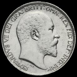 1904 Edward VII Silver Sixpence Obverse