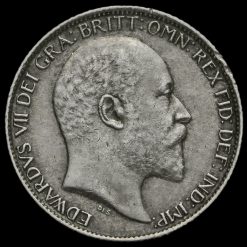 1904 Edward VII Silver Sixpence Obverse