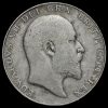 1908 Edward VII Silver Half Crown Obverse