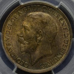 1912 H George V Penny Obverse