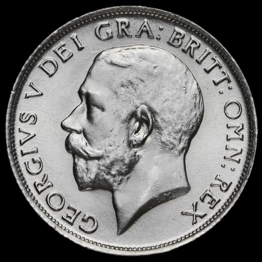 1912 George V silver Shilling Obverse