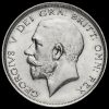 1913 George V Silver Half Crown Obverse
