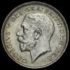 1914 George V Silver Sixpence Obverse