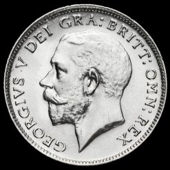 1919 George V Silver Sixpence Obverse