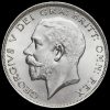 1924 George V Silver Half Crown Obverse