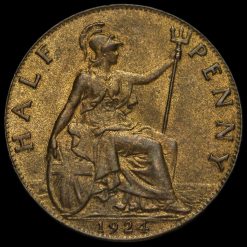 1924 George V Halfpenny Reverse
