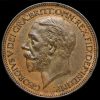 1927 George V Halfpenny Obverse