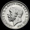 1928 George V Silver Sixpence Obverse