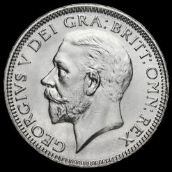 1928 George V Silver Shilling Obverse
