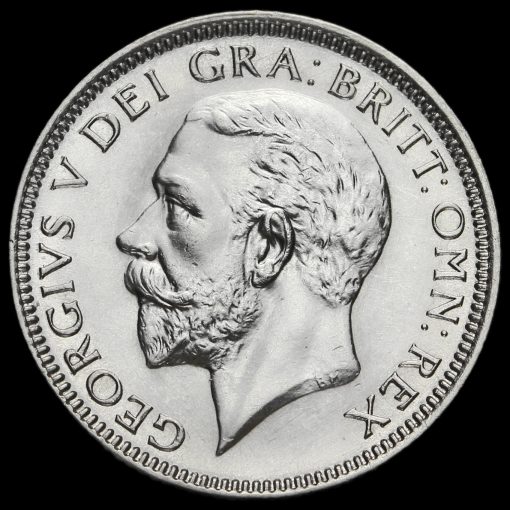 1931 George V Silver Shilling Obverse