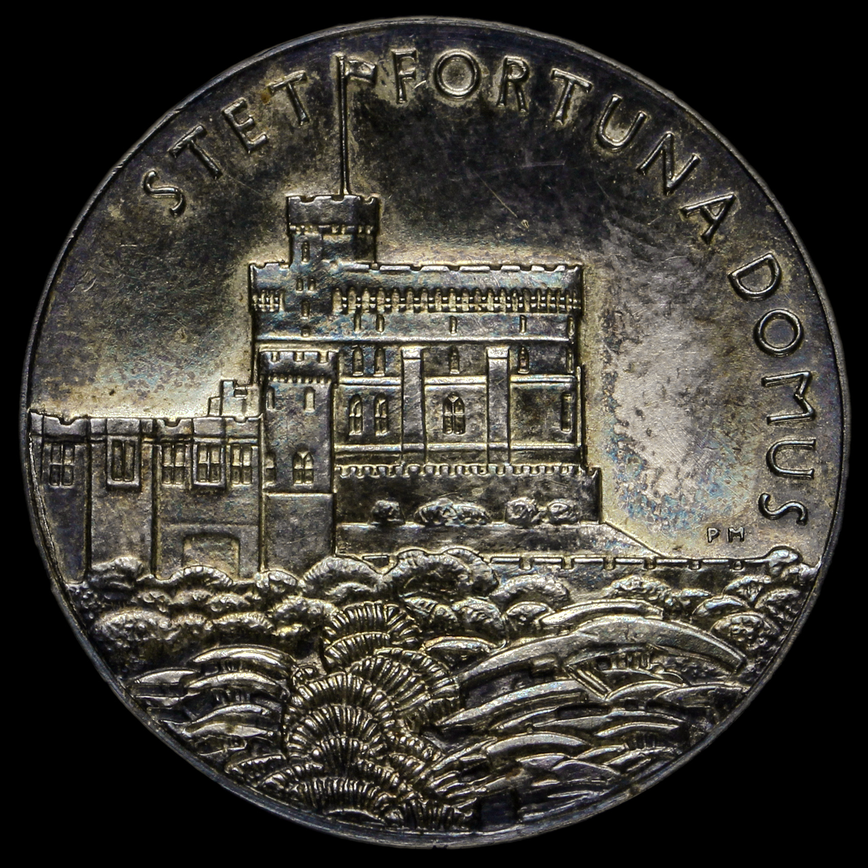 1935 George V Official Silver Jubilee Medal Reverse