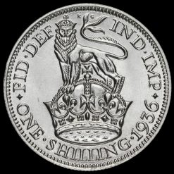1936 George V Silver Shilling Reverse