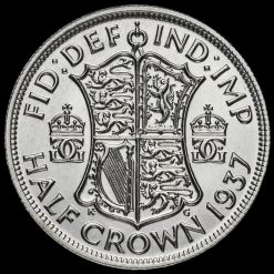 1937 George VI Silver Half Crown Reverse