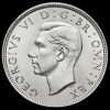 1940 George VI Silver Half Crown Obverse