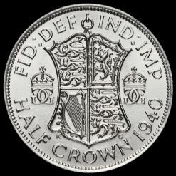 1940 George VI Silver Half Crown Reverse