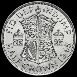 1945 George VI Silver Half Crown Reverse