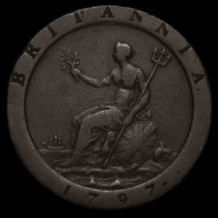 1797 George III Cartwheel Penny Reverse