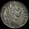 1697 William III Early Milled Silver Sixpence Obverse