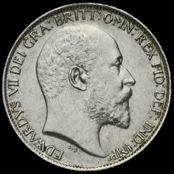 1902 Edward VII Silver Sixpence Obverse