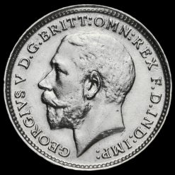 1911 George V Silver Threepence Obverse