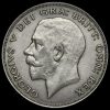 1922 George V Silver Half Crown Obverse