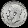 1924 George V Silver Half Crown Obverse