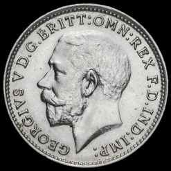 1925 George V Silver Threepence Obverse