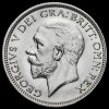 1929 George V Silver Shilling Obverse