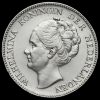 Netherlands 1931 Silver 1 Gulden Obverse