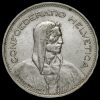 Switzerland 1932 Silver 5 Francs Obverse