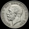 1934 George V Silver Half Crown Obverse