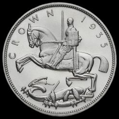 1935 George V Silver Jubilee Commemorative Issue Specimen Crown Reverse
