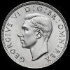 1940 George VI Silver Half Crown Obverse