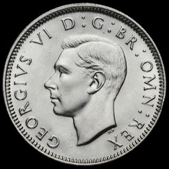 1942 George VI Silver Scottish Shilling Obverse