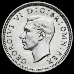 1942 George VI Silver Threepence Obverse