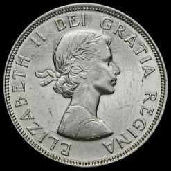 Canada 1964 Elizabeth II Silver Dollar Obverse