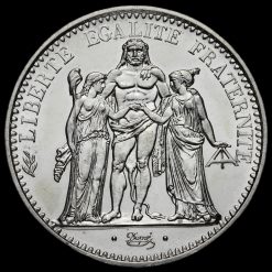 France 1965 Silver 10 Francs Obverse