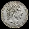 1820 George III Milled Silver LX Crown Obverse