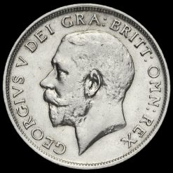 1913 George V Silver Shilling Obverse