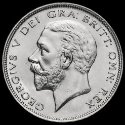 1931 George V Silver Half Crown Obverse