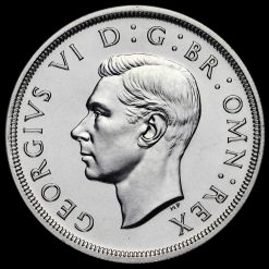 1937 George VI Coronation Silver Proof Crown Obverse