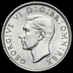 1938 George VI Silver Half Crown Obverse
