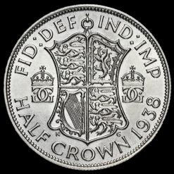 1938 George VI Silver Half Crown Reverse