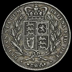 1844 Queen Victoria Young Head Silver Crown Reverse