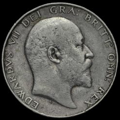 1903 Edward VII Silver Half Crown Obverse
