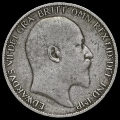 1904 Edward VII Silver Sixpence Obverse