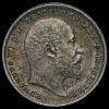 1908 Edward VII Silver Maundy Twopence Obverse