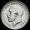 1912 George V Silver Sixpence Obverse