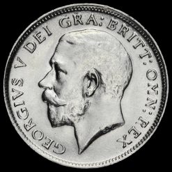 1915 George V Silver Sixpence Obverse