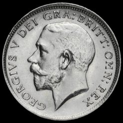 1917 George V Silver Sixpence Obverse